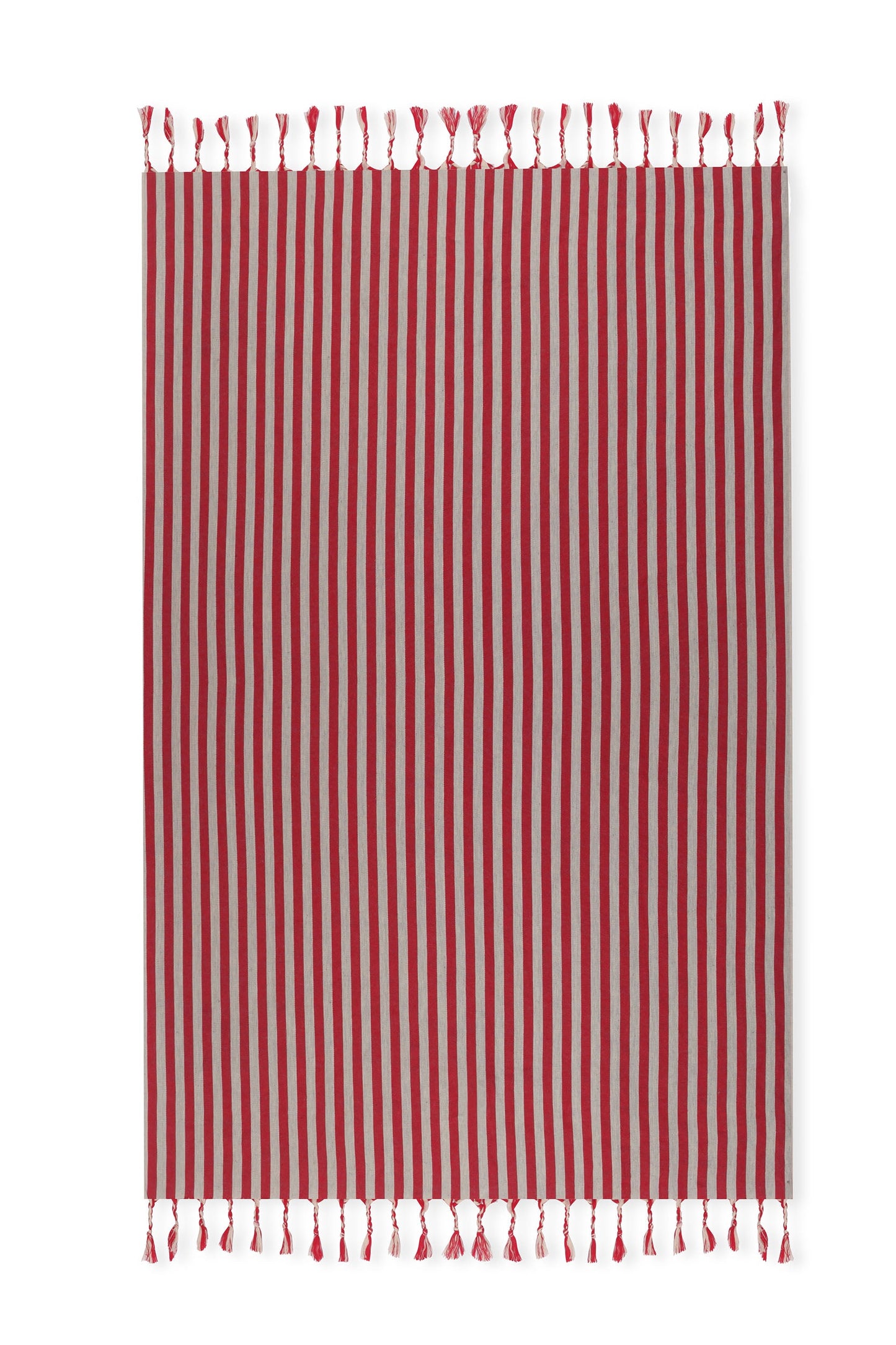 Toalla Striped Red